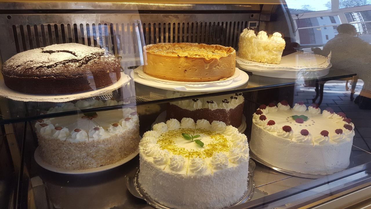 באד אבאך Hotel-Cafe Rathaus מראה חיצוני תמונה